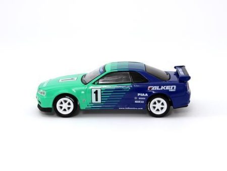 Tarmac x Greenlight Nissan GTR R 35 FALKEN For Sale