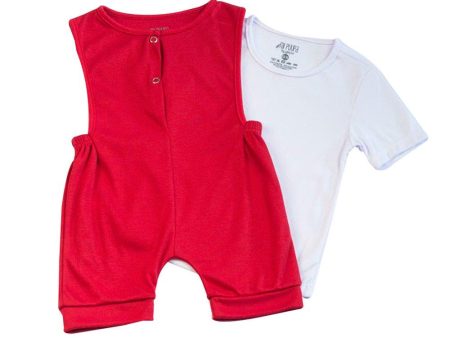 conjunto bebe enterizo bordado camiseta 6 12 rosado claro Online