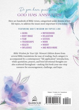 Bible Wisdom for Your Life: Women s Edition Online now