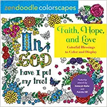 Zendoodle Colorscapes: Faith, Hope And Love For Cheap