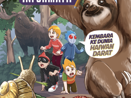 Komik Sains Informatif: Kembara Ke Dunia Haiwan Darat Sale