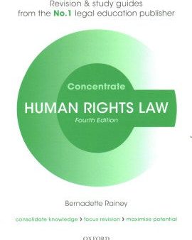 CONCENTRATE HUMAN RIGHT LAW 2017-2018 4ED Hot on Sale