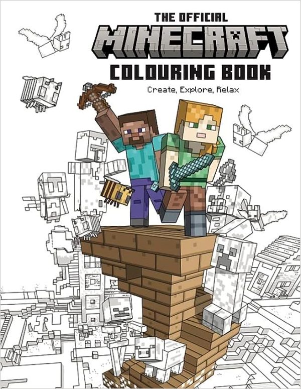 The Official Minecraft Colouring Book (UK) Fashion