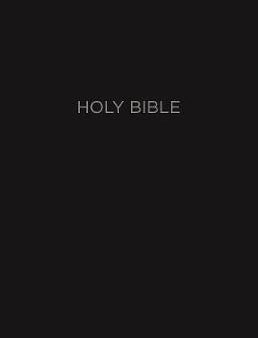 NKJV Holy Bible, Super Giant Print Reference Bible, Black Leather-look, 43,000 Cross references, Red Letter, Comfort Print: New King James Version Sale