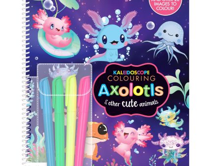 Kaleidoscope Coloring Axolotls & Other Cute Animals Cheap