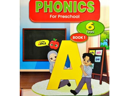 Praktis Minda Phonics For Preschool 6 Years Book 1 Hot on Sale