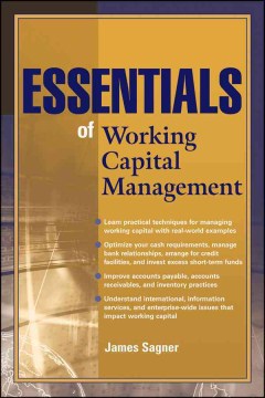 ESSENTIALS OF WORKING CAPITALMANAGEMENT Online now