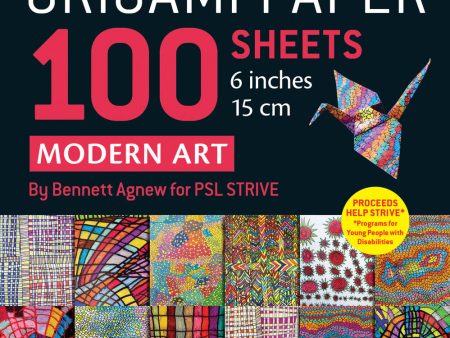 Origami Paper 100 sheets Modern Art 6  (15cm) Discount