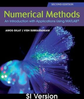 NUMERICAL METHODS WITH MATLAB2ED ISV Online Sale