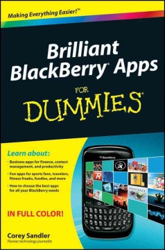 BRILLIANT BLACKBERRY APPS FORDUMMIES Hot on Sale