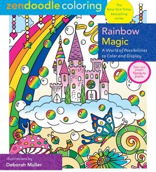 Zendoodle Coloring: Rainbow Magic: A World of Possibilities to Color & Display For Sale