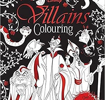 DISNEY CLASSICS - MIXED: VILLAINS COLOURING Supply