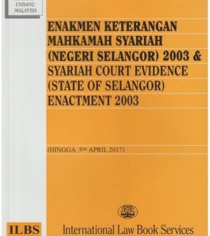 Enakmen Keterangan Mahkamah Syariah (Negeri Selangor) 2003 Discount