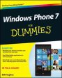 WINDOWS PHONE 7 FOR DUMMIES Cheap