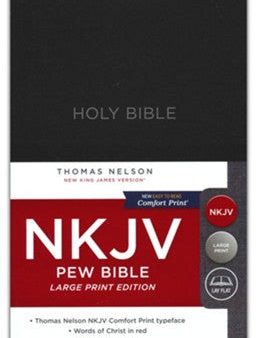 The Holy Bible - New King James Version, Black, Red Letter Edition, Pew Bible  (LRG) Online now