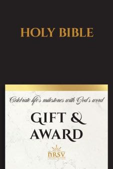 NRSV Updated Edition Gift & Award Bible, Black For Discount