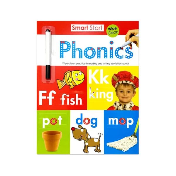 Smart Start Phonics Wipe Clean With Pen Supply