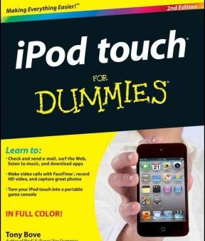 IPOD TOUCH FOR DUMMIES 2ED Hot on Sale