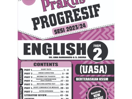 Praktis Progresif  Sesi 2023 24 KSSM English Form 2 on Sale