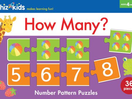 Whiz Kids  Number Pattern Puzzle: How Many? (Ages 4-5) Online