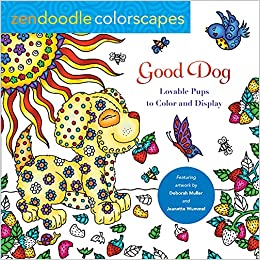 Zendoodle Colorscapes: Good Dog-Lovable Pups to Color & Display Discount