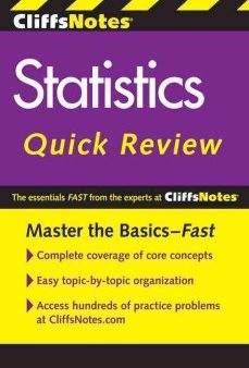 CLIFFSNOTES STATISTICS QUICK REVIEW 2ED For Sale