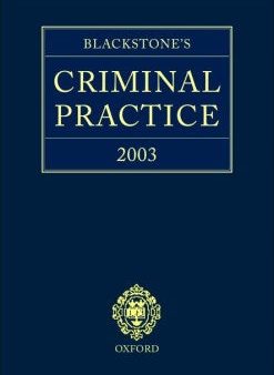 BP:CRIMINAL PRACTICE 2003(C) Online now