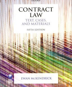 CONTRACT LAW TEXT CASES & MATERIALS 5ED Online