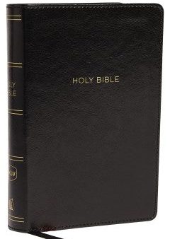 The Holy Bible - New King James Version, Black Leathersoft, Reference Bible, Red Letter Edition, Comfort Print  (LEA CPT IN) Hot on Sale