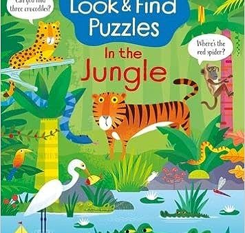 Usborne Look & Find Puzzles: In The Jungle Hot on Sale