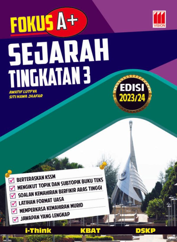 Fokus A+ Kssm Sejarah Tingkatan 3 2023 Supply