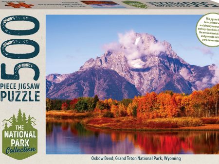 500 Piece National Park Jigsaw Puzzle Grand Teton, Wyoming Online Hot Sale