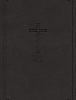 Holy Bible - New King James Version, Charcoal Leathersoft, Value Thinline, Red Letter Edition  (LEA LRG) For Cheap