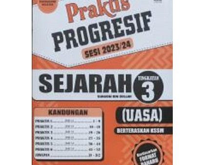 Praktis Progresif  Sesi 2023 24 KSSM Sejarah Tingkatan 3 For Sale